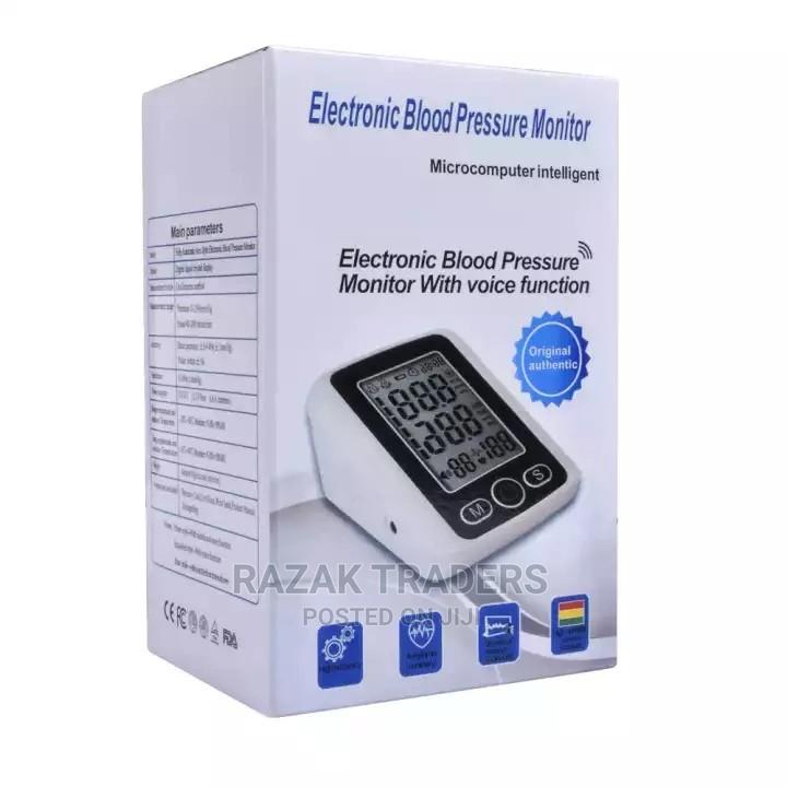 Electronic Digital Blood Pressure Monitor with Voice Function